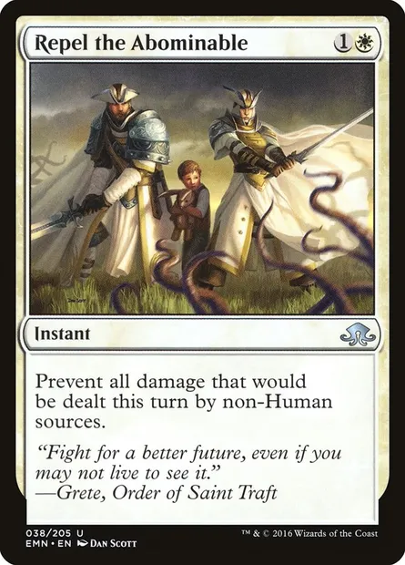 Repel the Abominable, Magic card EMN 38 — Eldritch Moon set