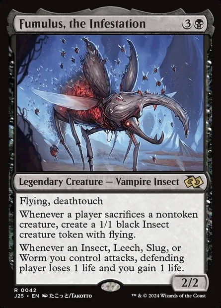 Fumulus, the Infestation, Magic card J25 42 — Foundations Jumpstart set