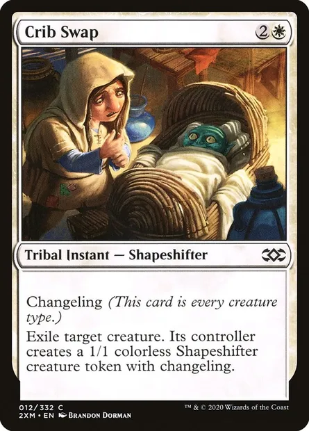 Crib Swap, Magic card 2XM 12 — Double Masters set