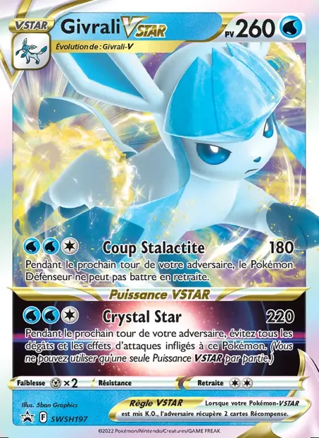 Givrali VSTAR, carte Pokémon SWSH 197 — extension Promo SWSH