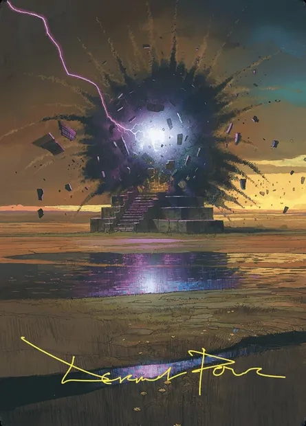 Return to Dust // Return to Dust, Magic card ACMM 34 — Commander Masters Art Series set
