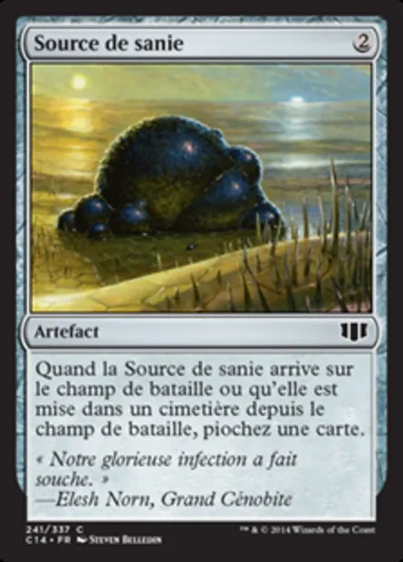 Source de sanie, carte Magic C14 241 — extension Commander 2014