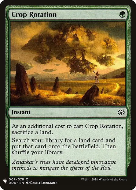 Crop Rotation, Magic card PLST DDR-7 — The List set