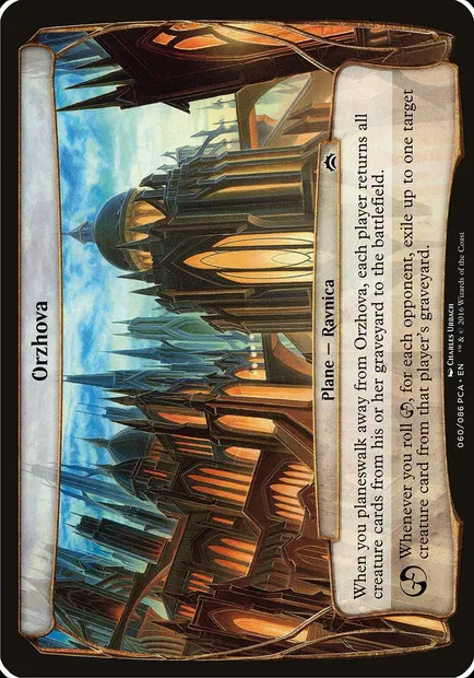 Orzhova, Magic card OPCA 60 — Planechase Anthology Planes set