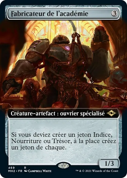 Fabricateur de l'académie, carte Magic MH2 469 — extension Horizons du Modern 2