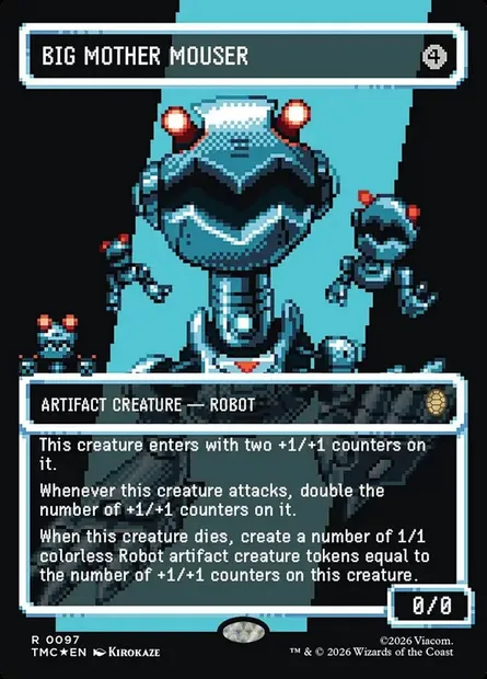 Big Mother Mouser, Magic card TMC 97 — Teenage Mutant Ninja Turtles Eternal set