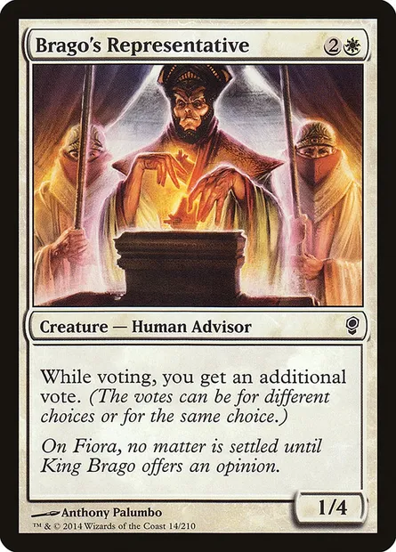 Brago's Representative, carte Magic CNS 14 — extension Conspiration