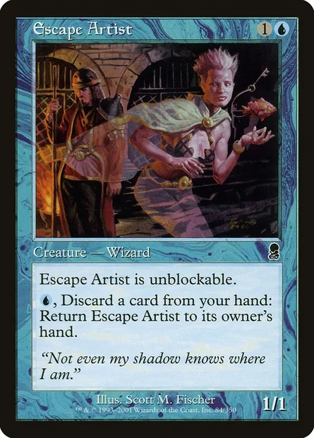 As de l'évasion, carte Magic ODY 84 — extension Odyssée