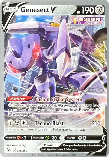 Genesect V, carte Pokémon WCD22 185 — extension World Championship Decks 2022