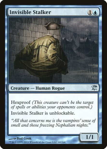 Invisible Stalker, Magic card ISD 60 — Innistrad set