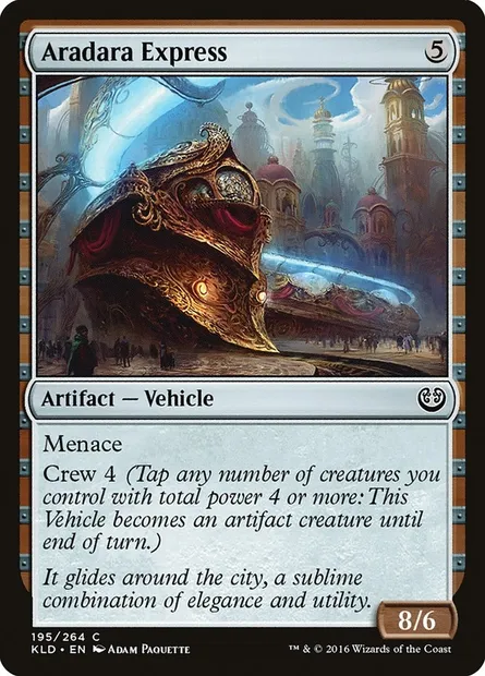 Aradara Express, Magic card KLD 195 — Kaladesh set