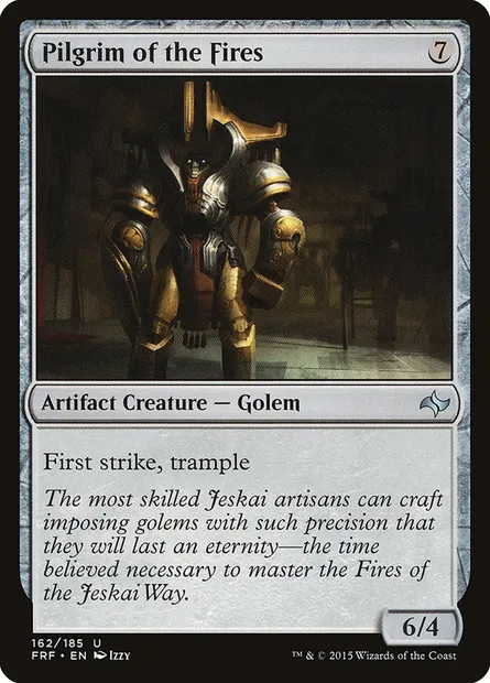 Pilgrim of the Fires, Magic card FRF 162 — Fate Reforged set
