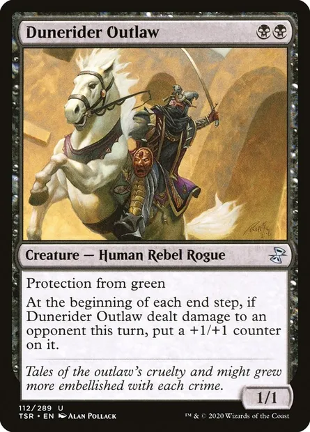 Dunerider Outlaw, Magic card TSR 112 — Time Spiral Remastered set
