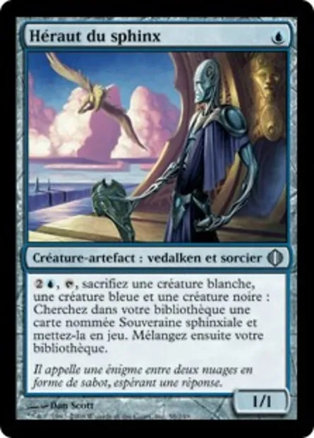 Héraut du sphinx, carte Magic ALA 58 — extension Les éclats d'Alara