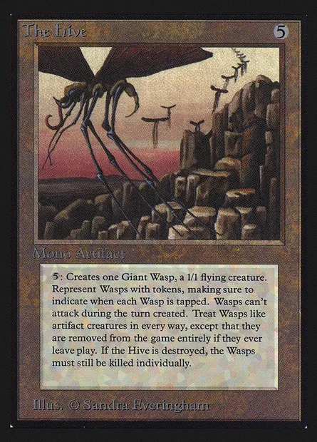 L'Essaim, carte Magic CED 273 — extension Collectors' Edition
