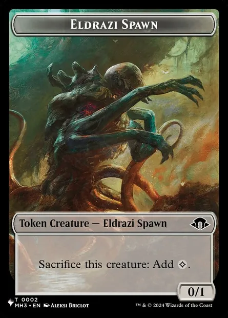 Eldrazi Spawn, Magic card PLST TMH3-2 — The List set