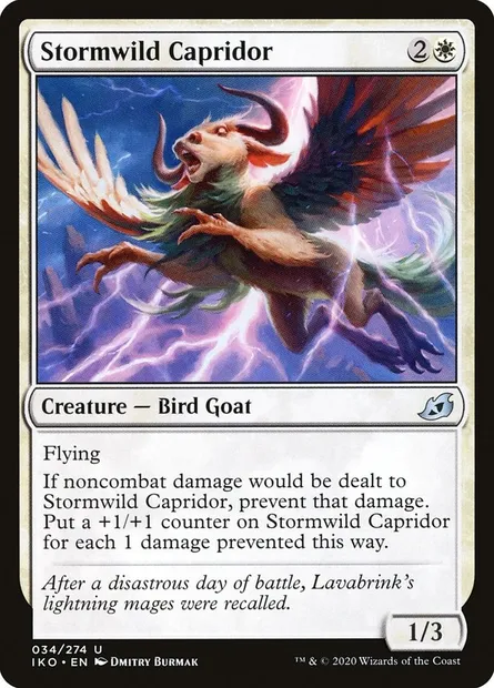 Stormwild Capridor, Magic card IKO 34 — Ikoria: Lair of Behemoths set