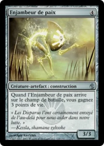 Enjambeur de paix, carte Magic MBS 119 — extension Mirrodin assiégé