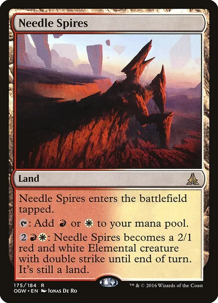 Needle Spires, Magic card OGW 175 — Oath of the Gatewatch set