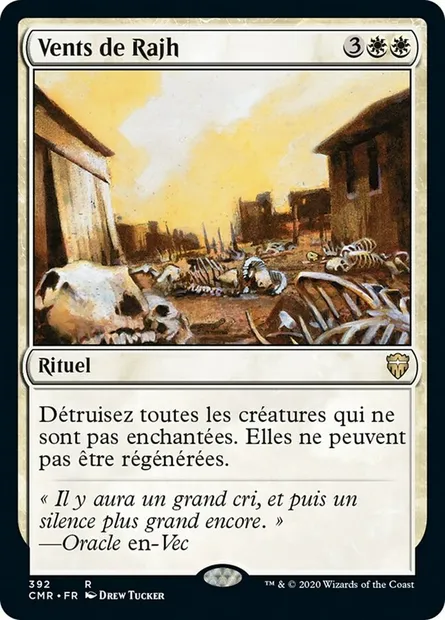 Vents de Rajh, carte Magic CMR 392 — extension Commander Legends