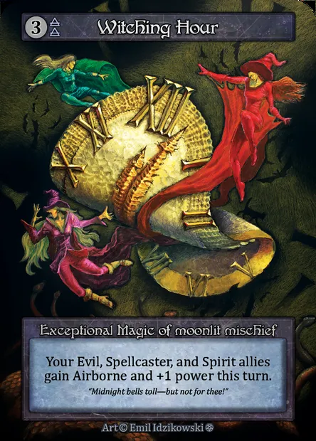 Witching Hour, carte Sorcery GOT 292 — extension Gothic