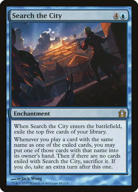 Search the City, Magic card RTR 49 — Return to Ravnica set