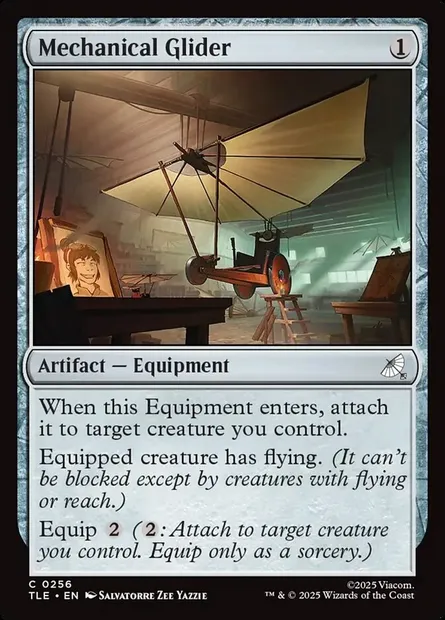 Mechanical Glider, Magic card TLE 256 — Avatar: The Last Airbender Eternal set