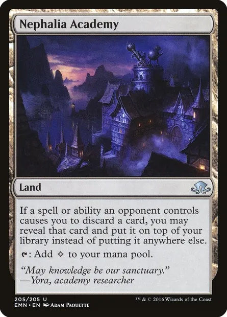 Nephalia Academy, Magic card EMN 205 — Eldritch Moon set