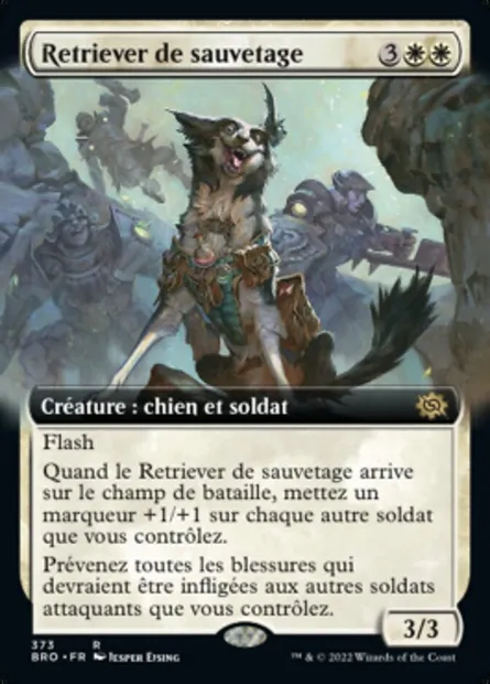 Retriever de sauvetage, carte Magic BRO 373 — extension La Guerre Fratricide