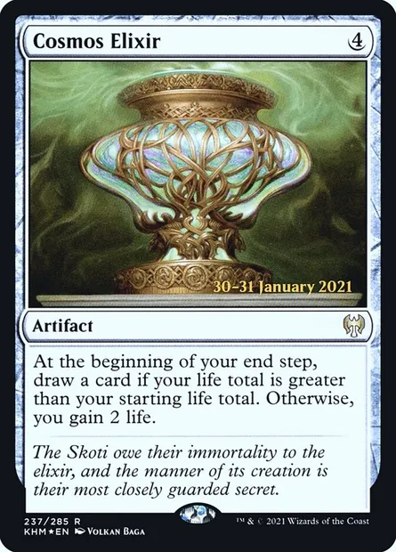 Cosmos Elixir, Magic card PKHM 237s — Kaldheim Promos set