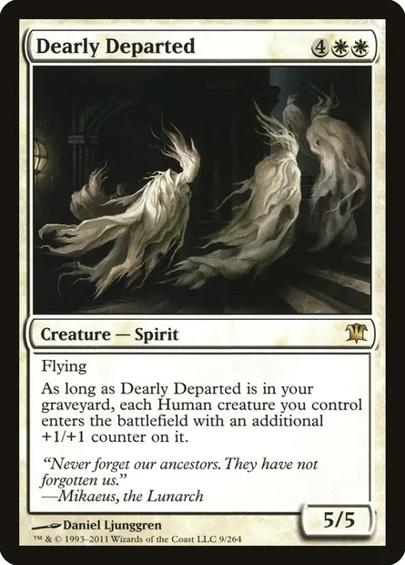 Dearly Departed, Magic card ISD 9 — Innistrad set