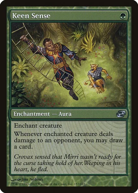 Sens à vif, carte Magic PLC 152 — extension Chaos planaire