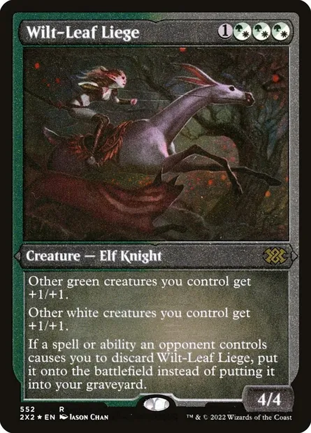 Wilt-Leaf Liege, Magic card 2X2 552 — Double Masters 2022 set