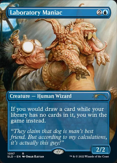 Laboratory Maniac, Magic card SLD 1097 — Secret Lair Drop set