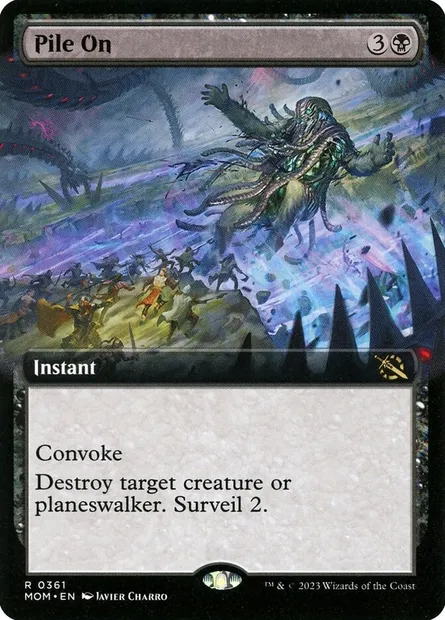 Pile On, Magic card MOM 361 — March of the Machine set