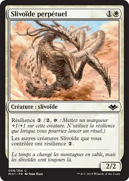 Slivoïde perpétuel, carte Magic MH1 6 — extension Horizons du Modern