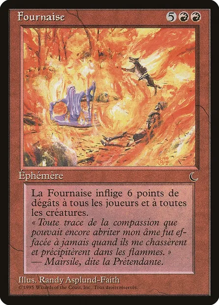 Inferno, Magic card REN 90 — Renaissance set
