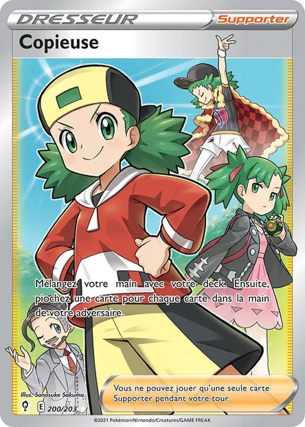 Copieuse, carte Pokémon EVS 200 — extension Évolution Céleste