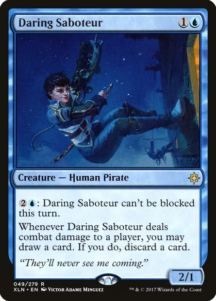 Daring Saboteur, Magic card XLN 49 — Ixalan set