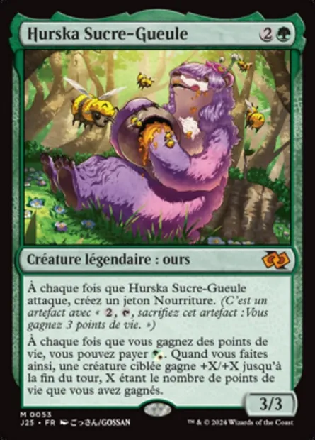 Hurska Sucre-Gueule, carte Magic J25 53 — extension Foundations Jumpstart