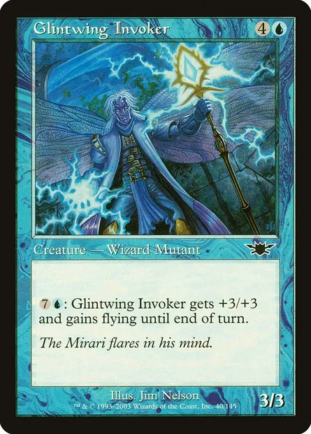 Glintwing Invoker, Magic card LGN 40 — Legions set