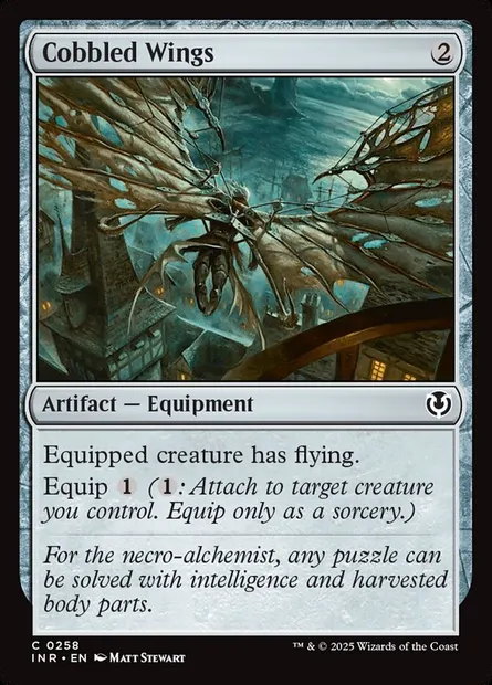 Cobbled Wings, Magic card INR 258 — Innistrad Remastered set