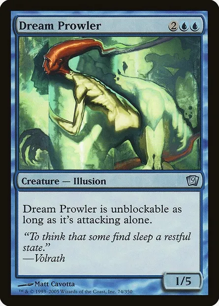Dream Prowler, Magic card 9ED 74★ — Ninth Edition set
