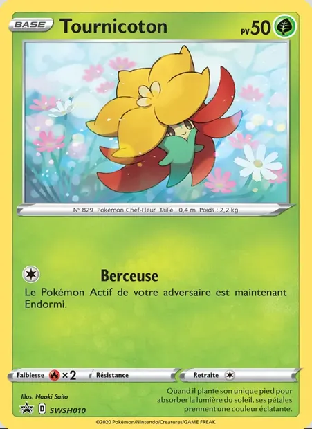 Tournicoton, carte Pokémon SWSH 010 — extension Promo SWSH