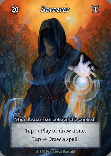 Sorcerer, Sorcery card BET 009 — Beta set