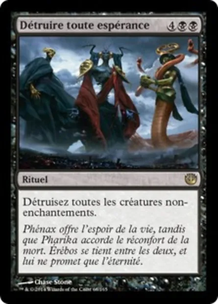Détruire toute espérance, carte Magic JOU 68 — extension Incursion dans Nyx