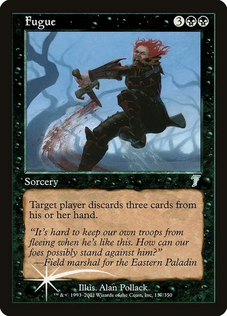 Fugue, Magic card 7ED 137★ — Seventh Edition set
