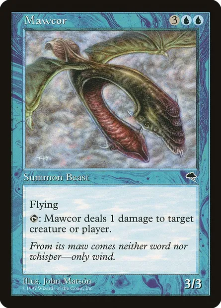 Mawcor, Magic card TMP 75 — Tempest set