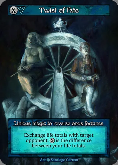Twist of Fate, Sorcery card ALP 263 — Alpha set