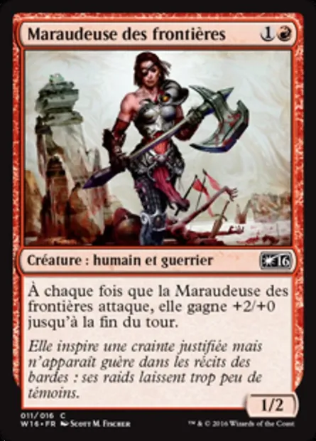 Maraudeuse des frontières, carte Magic W16 11 — extension Welcome Deck 2016